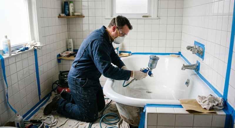 Bathtub Restoration in Denver, CO